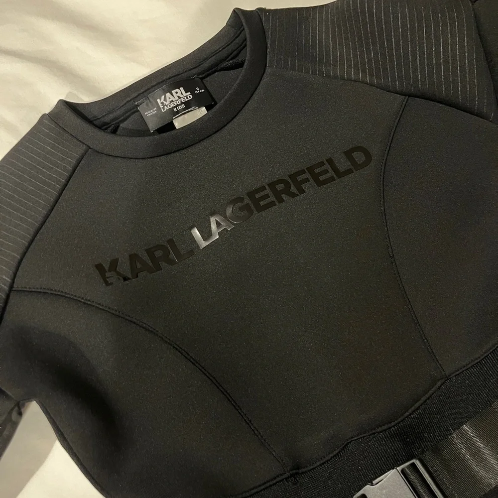 Karl Lagerfeld Kids Black Dress - Picture 2 of 6
